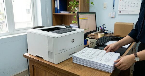Cách cài đặt lật trang trên các dòng máy in phổ biến