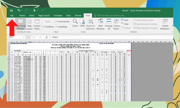 Các bước tinh chỉnh trang in Excel A4 ngang chuyên nghiệp