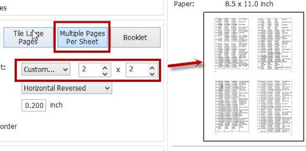 Cách in nhiều trang slide trên file PDF
