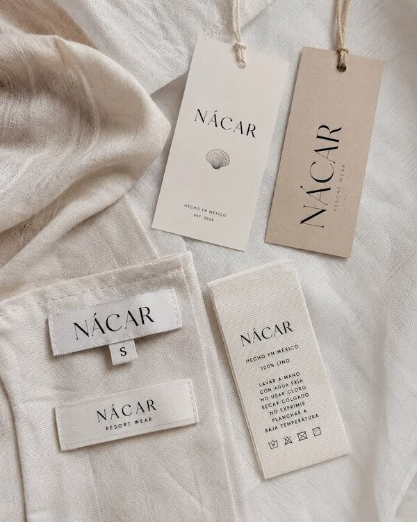 Kích thước Tag quần áo